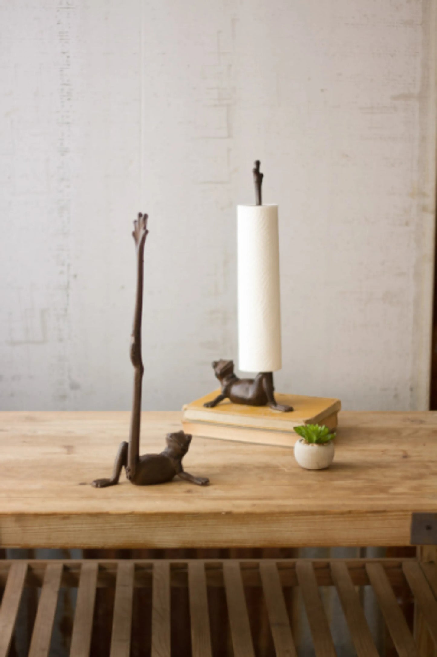 Cast Iron Paper Towel Holder